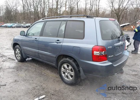 2004 Toyota Highlander from USA, damaged, VIN JTEEP21A740035785